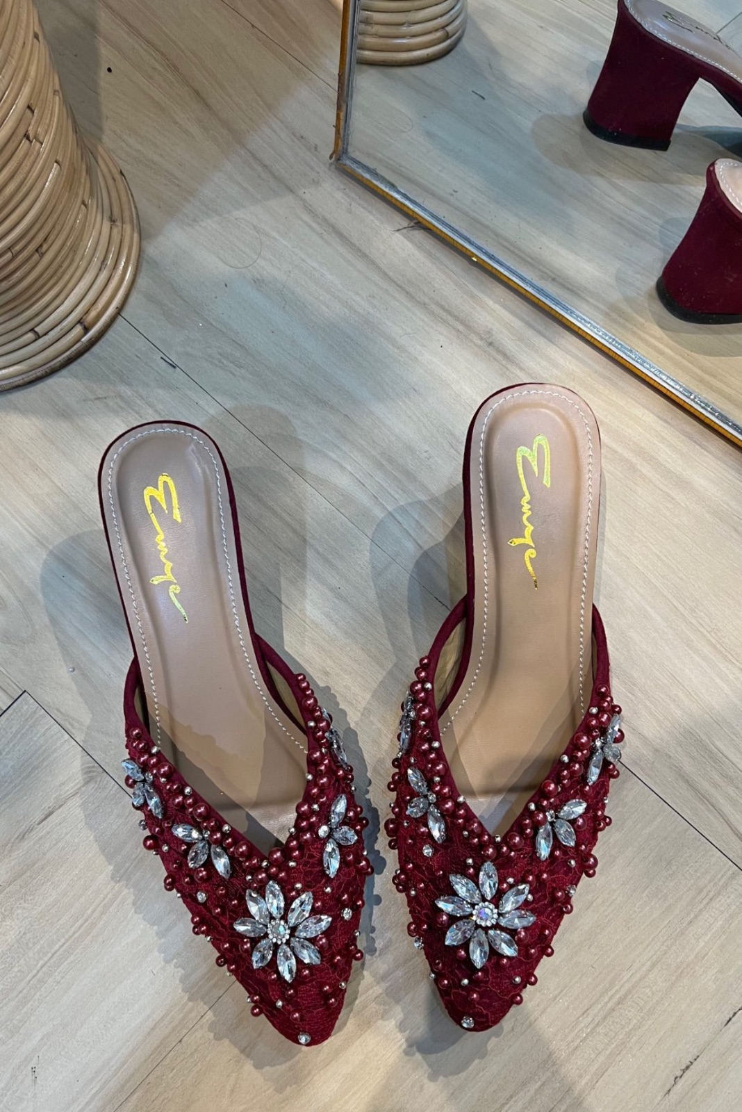 Heels Maroon (sz 38)