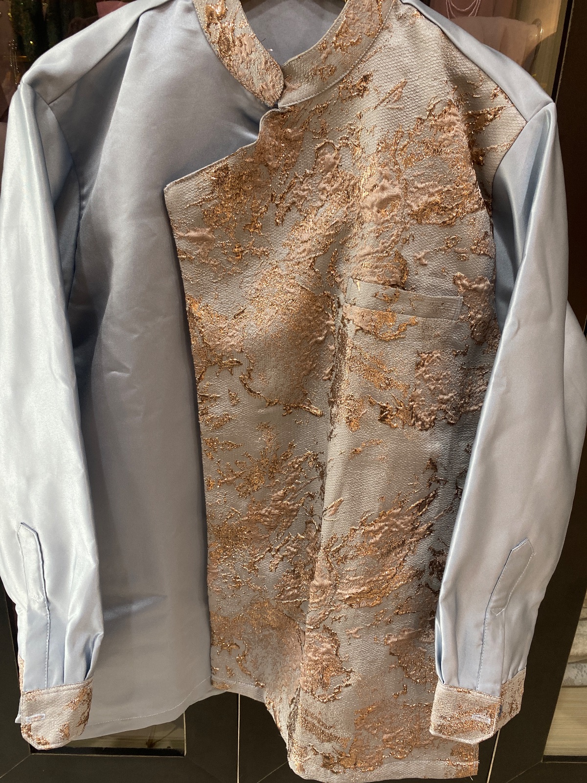 Kemeja Blue Silk (sz L)