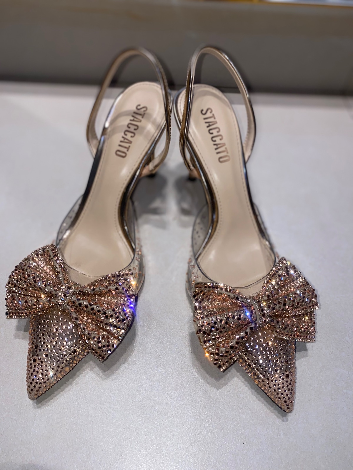 Heels Pita Rosegold (sz 40)