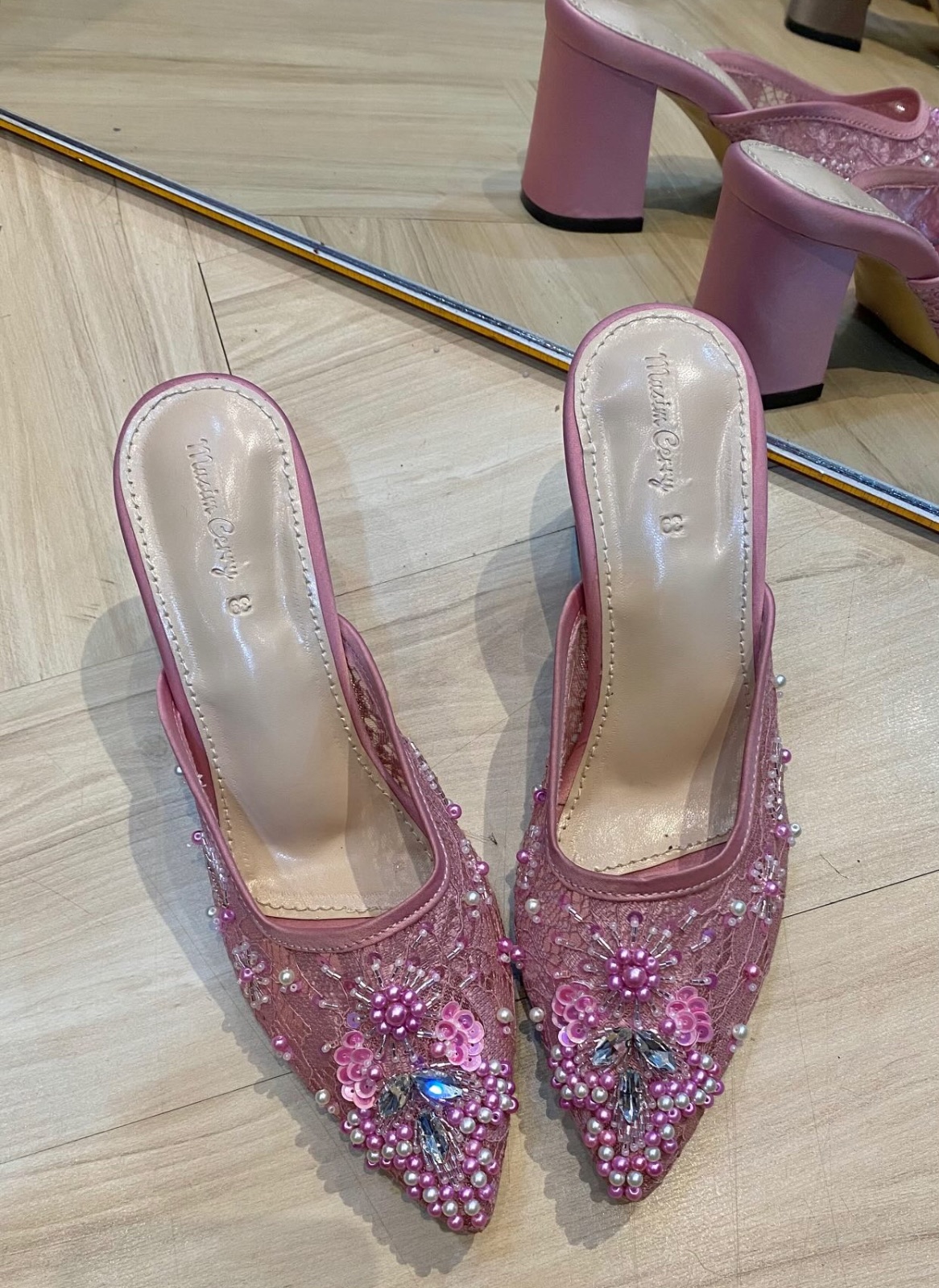 Heels Rose Pink (sz 39)